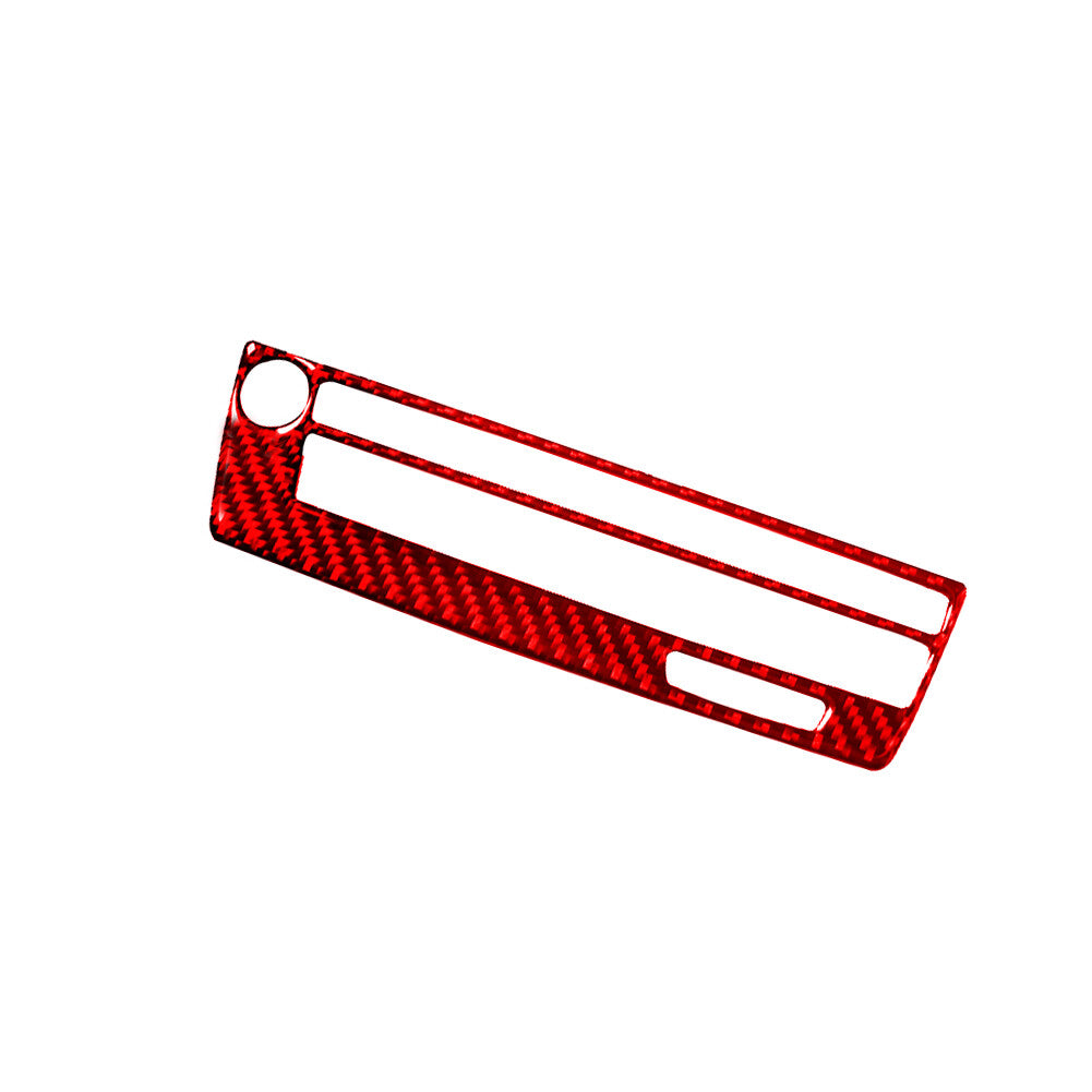 for BMW Z4 E89 Red Carbon Fiber Radio & Navigaiton System Cover Trim 2009-2016