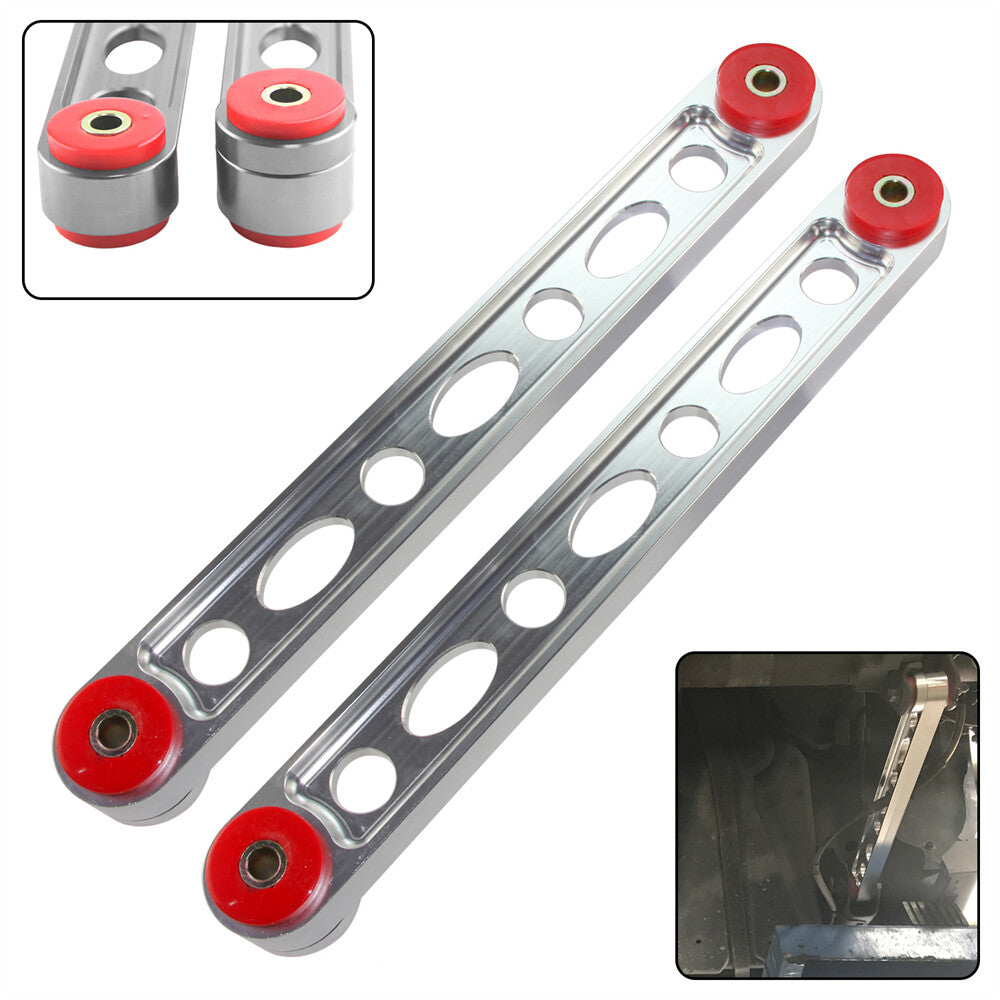 Polyurethane Aluminum Rear Lower Control Arm For 05-14 for Ford for Mustang GT Silver
