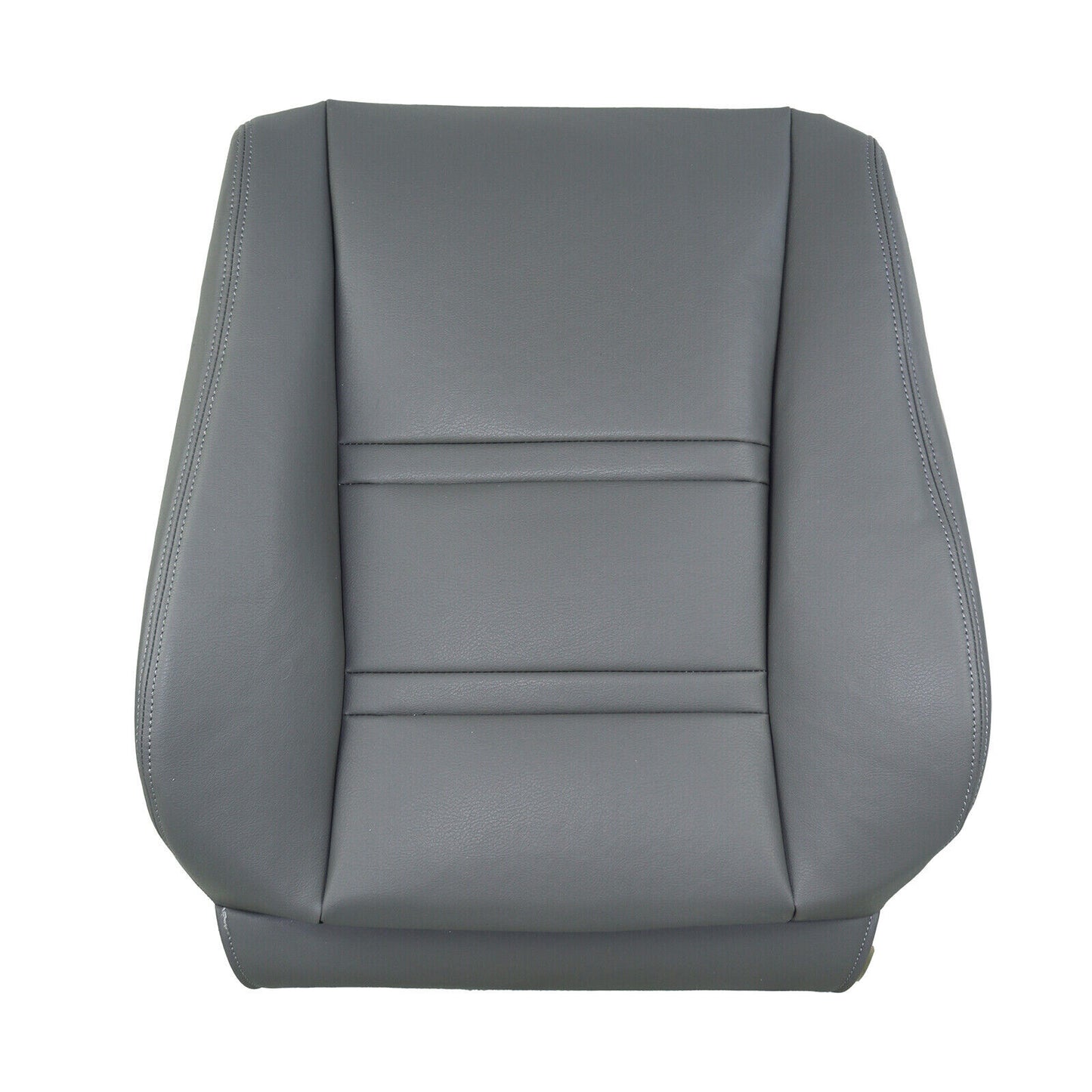 for Toyota for Land Cruiser 1990-97 4PCS Leather Driver Passenger for Seat Covers Gray