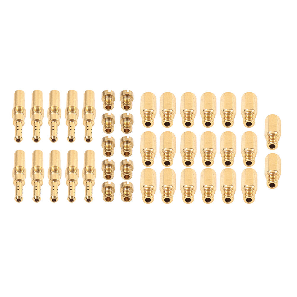 40Pcs Carburetor Main Jet Slow Pilot Jet Kit For PWM For CV For CVK PWK PE