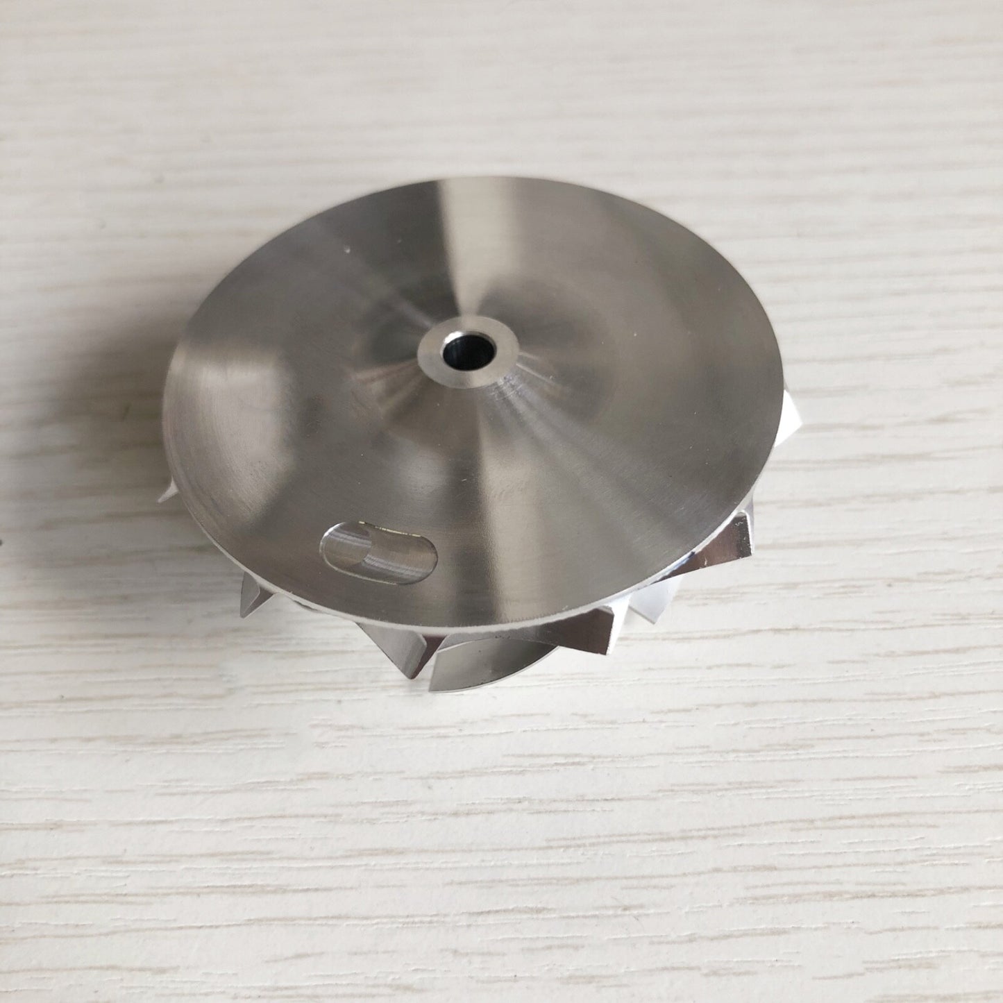 TD04HL Reverse 48.50/60.00 mm 6+6 Blade LEP Style Performance Blank Wheel