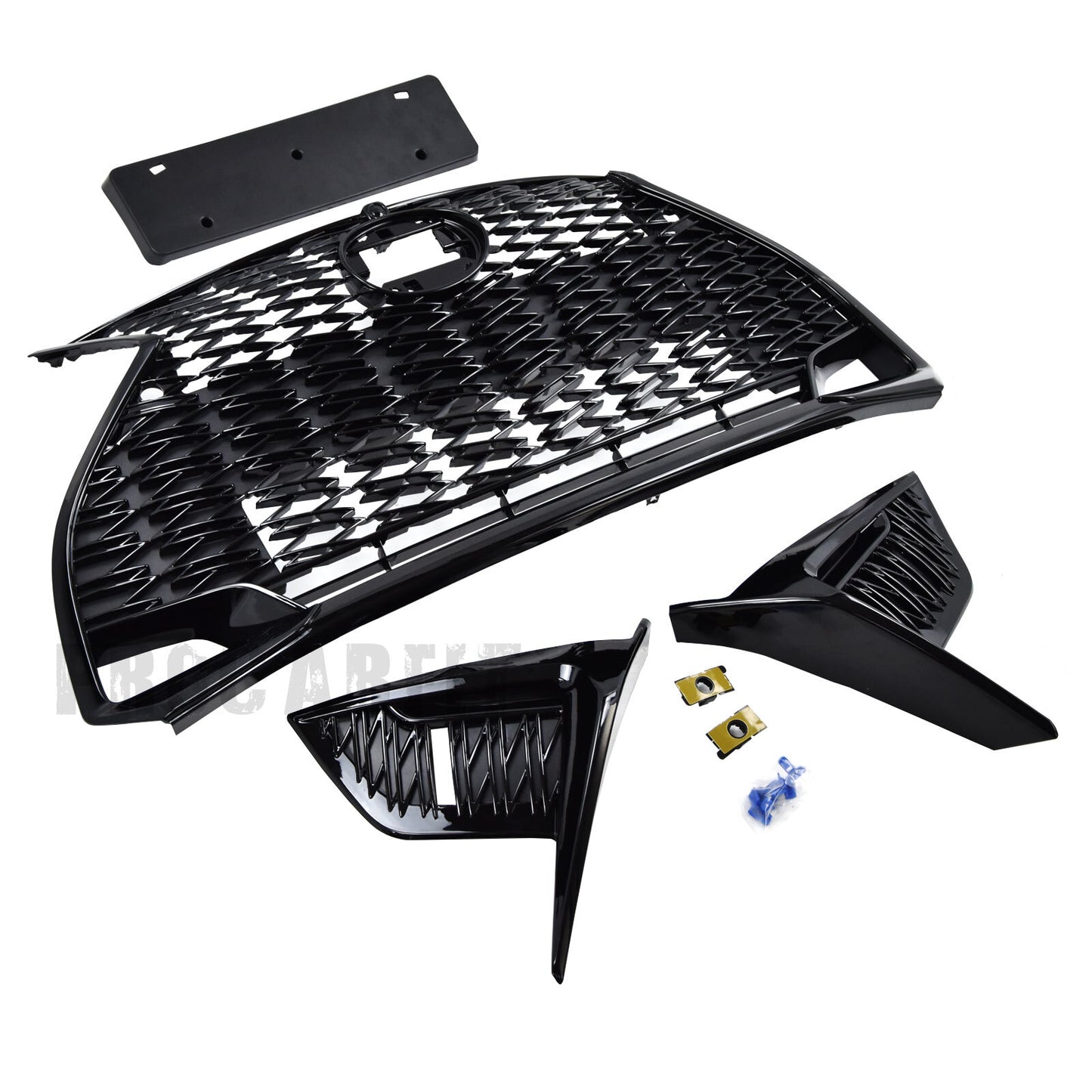 FRONT GRILLE W/ CAMERA HOLE 53112-53470 FOR 21-22 for LEXUS IS300 IS350 F-SPORT