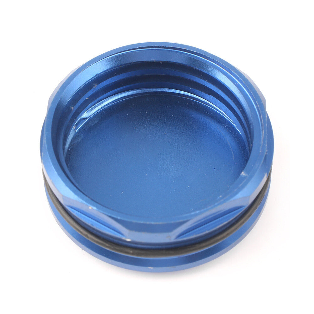 37MM Rear Brake Fluid Oil Reservoir Cover Cap for Kawasaki Motor Motor Blue