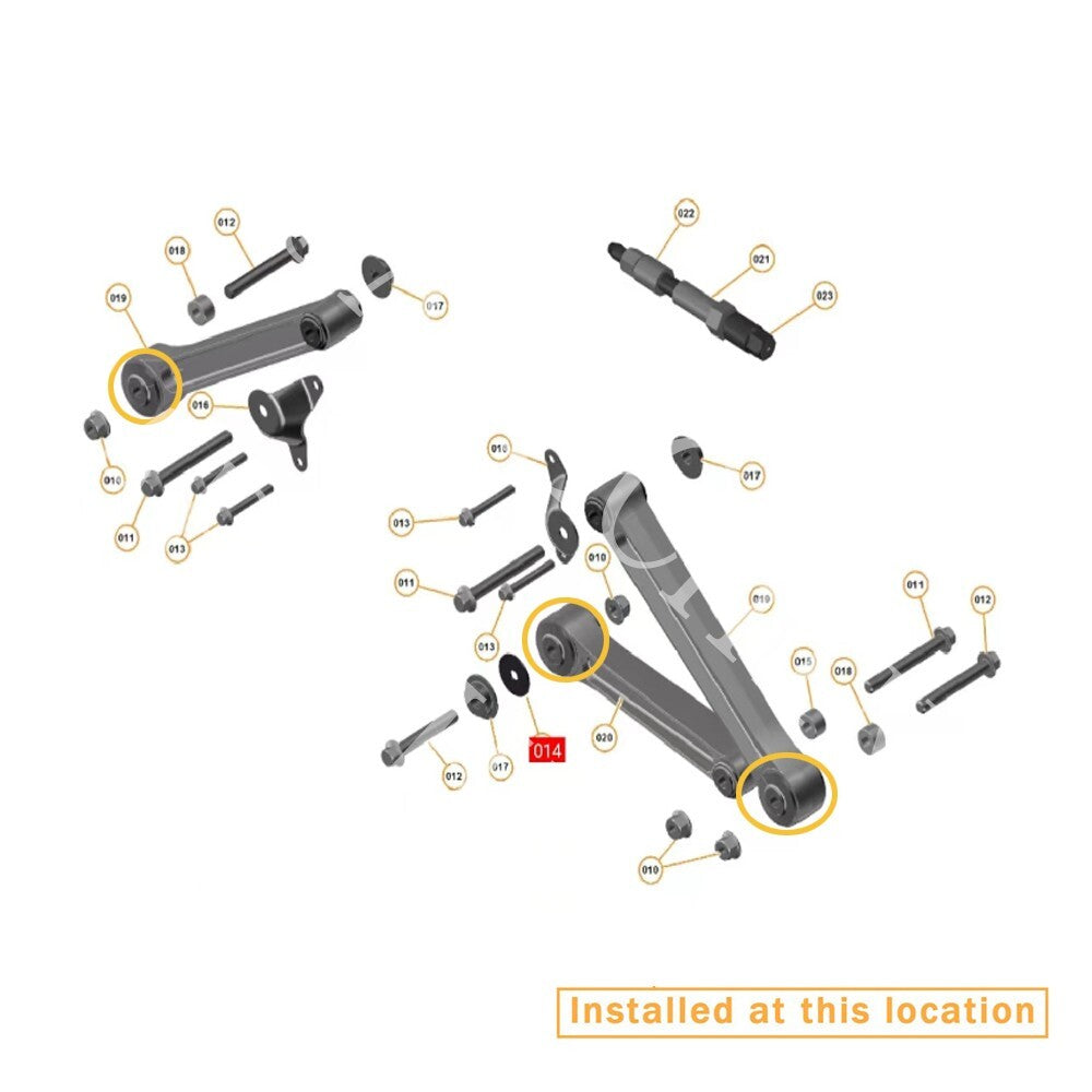 Engine mounting arm bushing for McLaren 570S GT 625 650 12C 540C 675 - Equipment Manufacturer 13F0297CP