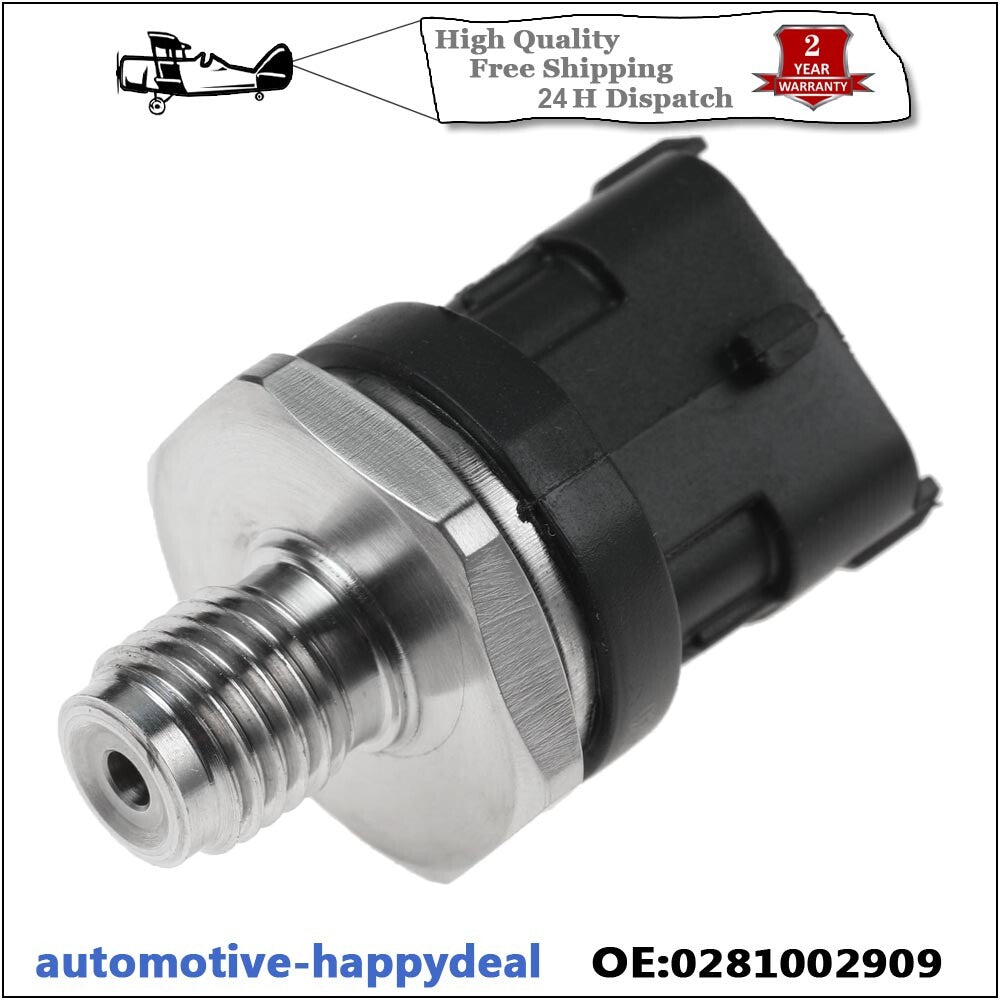 FUEL RAIL PRESSURE SENSOR for OPEL for VAUXHALL MOVANO 2.3 VIVARO 2.0 CDTI 2006-ON