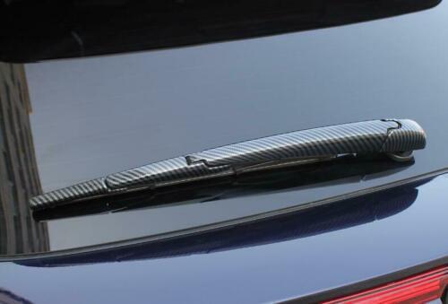 Carbon Fiber Rear Window Rain Wiper Decor Cover Trim for Toyota Venza 2021-2023