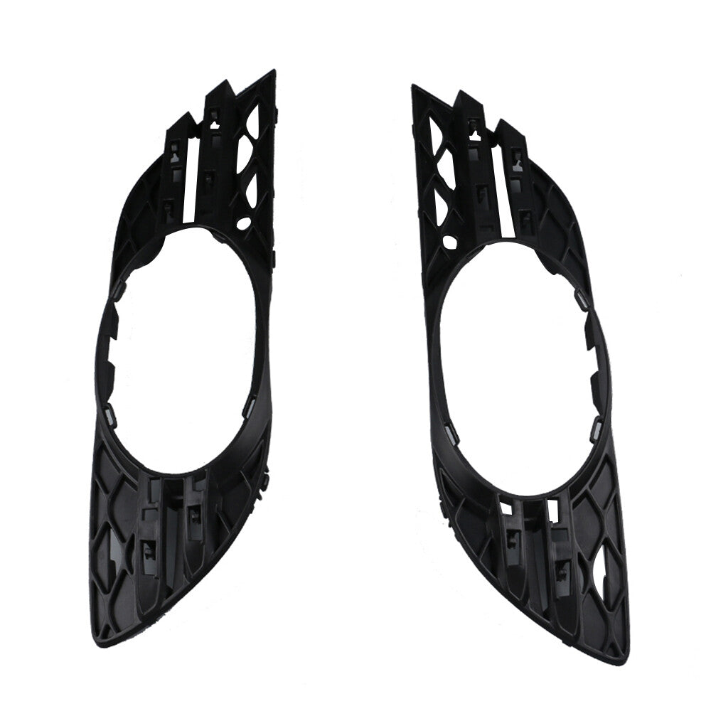 2PC Front LH+RH Bumper Fog Light Lamp Cover Grill Trim for Mercedes E-Class W211