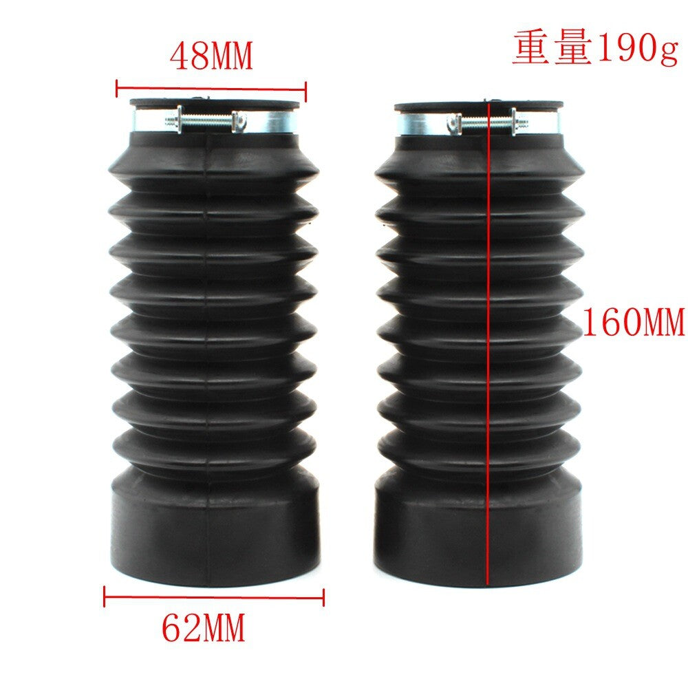 fit for Honda Rebel CMX 250/300/450/500/1100 FrontFork Damping ProtectiveCover Black