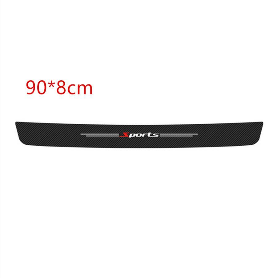 5x Car Trunk Door Plate Sill Scuff Cover Guard Anti Scratch Sticker Accessories