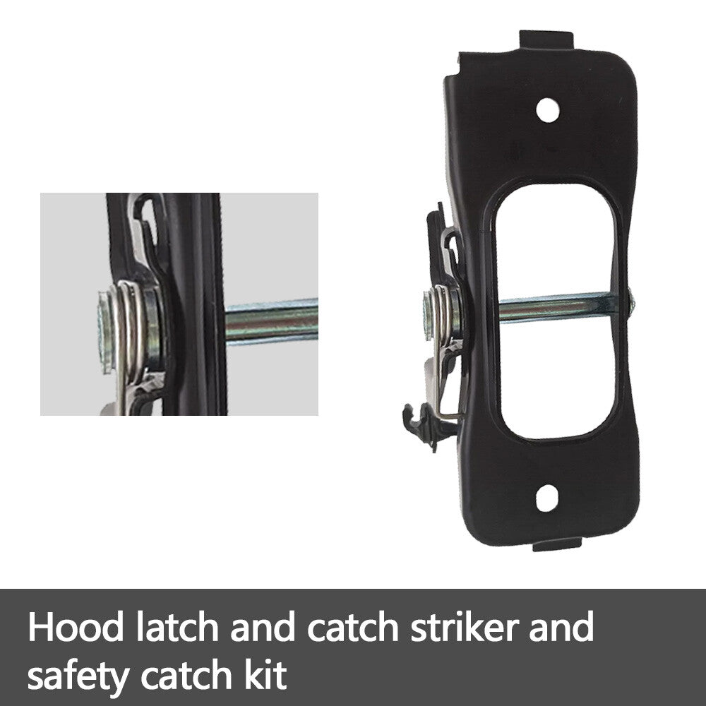 For 2002-09 for Dodge for Ram 1500 2500 3500 Hood Latch Safety Catch Striker Rod Kit