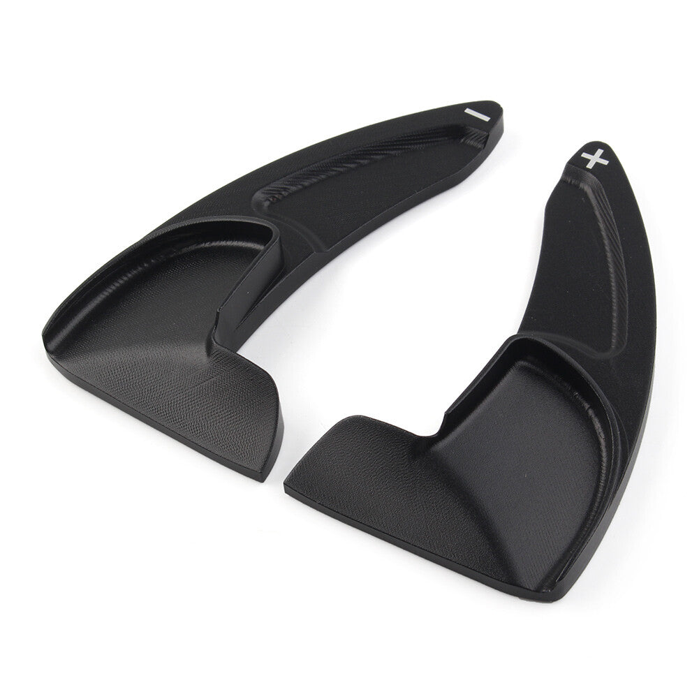 2pcs Steering Wheel Shift Paddle Shifter Extension Black Fit for Dodge for Jeep for Chrysler