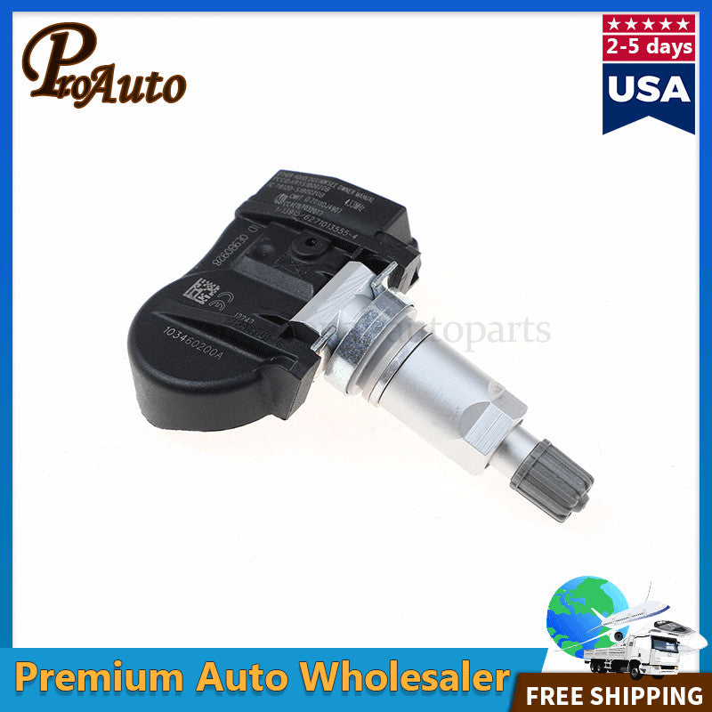 Set of 4 TPMS Tire Pressure Sensor for Tesla for Model S X 3 433MHz 103460200A