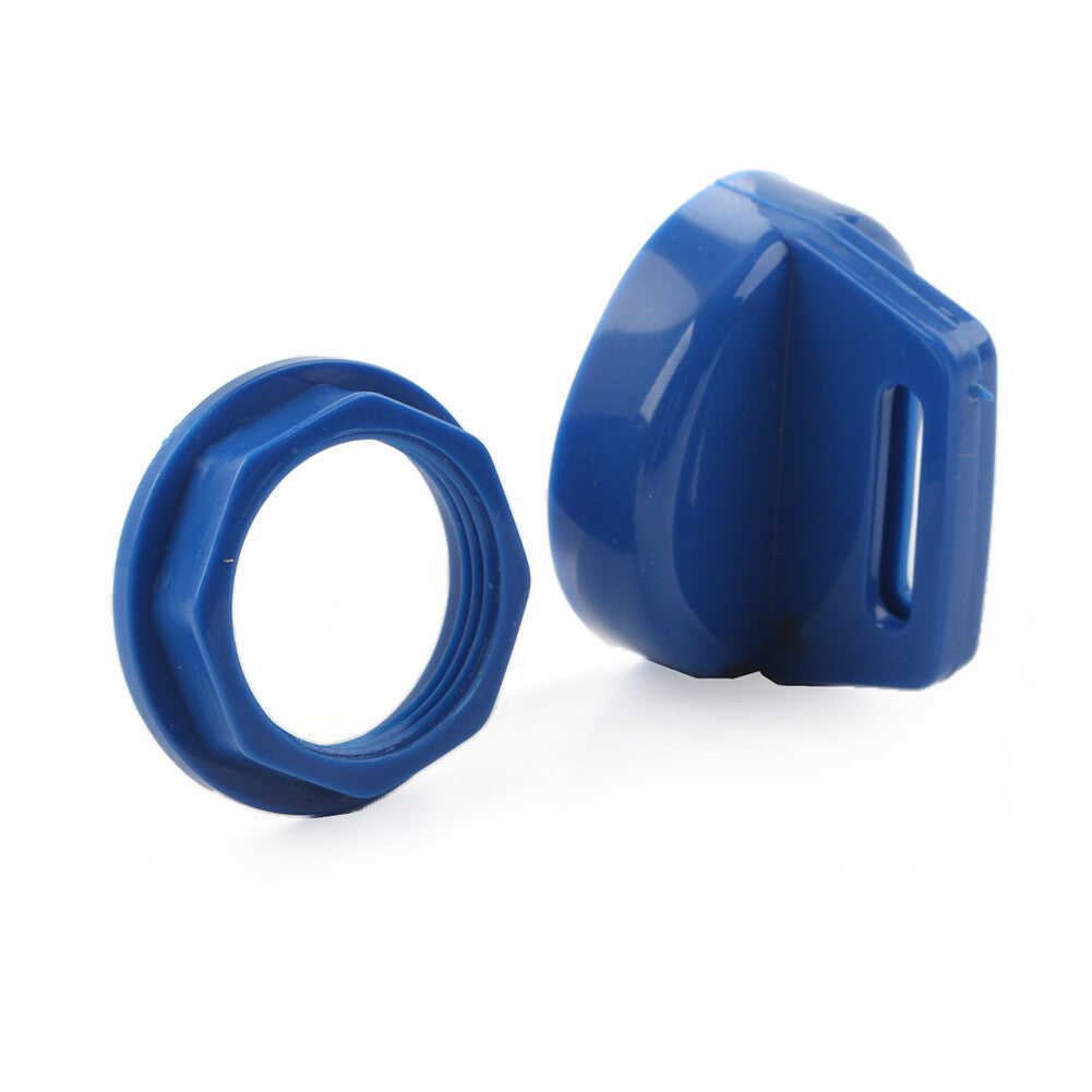 Blue Ignition Key Cover w/Nut for Polaris ATV RZR XP 800-1000 Ranger Sportsman