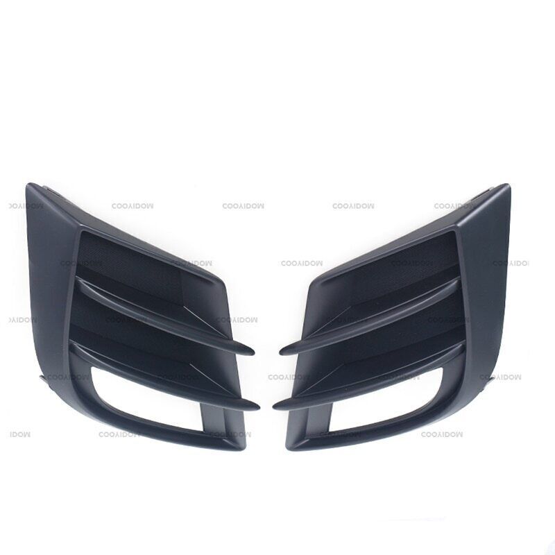 pair of front bumper fog light protectors suitable for 2009, 2010, 2011, 2012, and 2013 for Mazda 3 BL BK