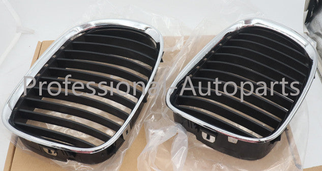 PairChrome front LR range hood grille for BMW E39 M5 series 525i 528i 530i 540i 98-03