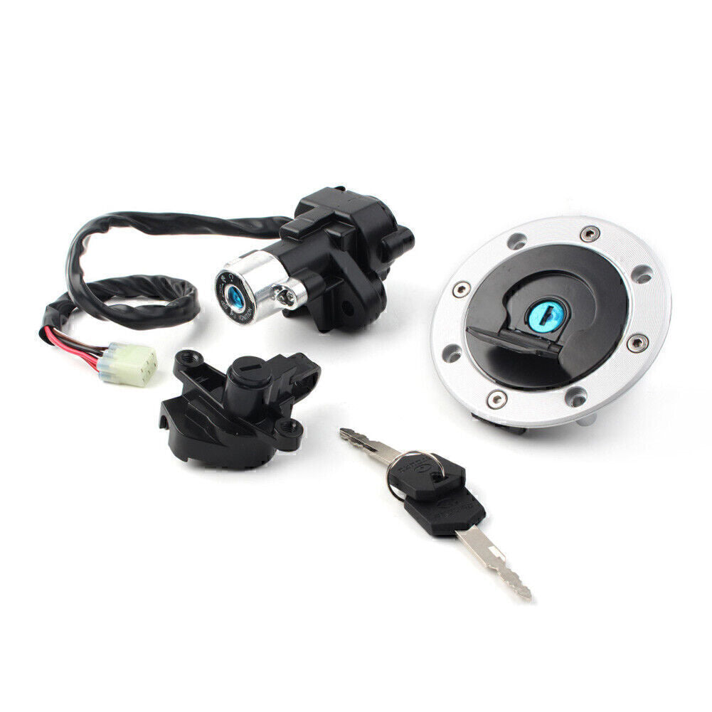 Ignition Switch+Fuel Gas Cap Lock+Key Set Fit 95-05 for Suzuki GSF600 GSF1200 Bandit