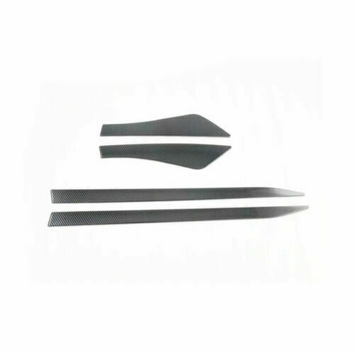 for Nissan Rogue 2021-2023 Carbon Color ABS Side Door Body Moulding Cover Trim