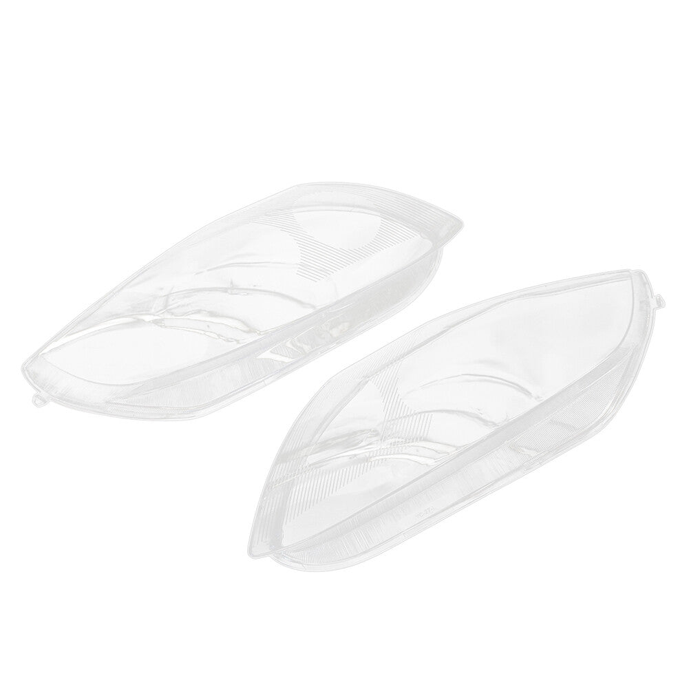 Front Headlight Lens Cover Lampshade Pair for BMW Z4 E85 2003-2008 Transparent