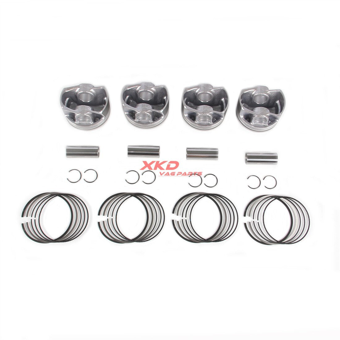 2.0T B46 Pistons Rings +0.5 Kit Fit for BMW 120i 320i 420i X1 X4 11259468870