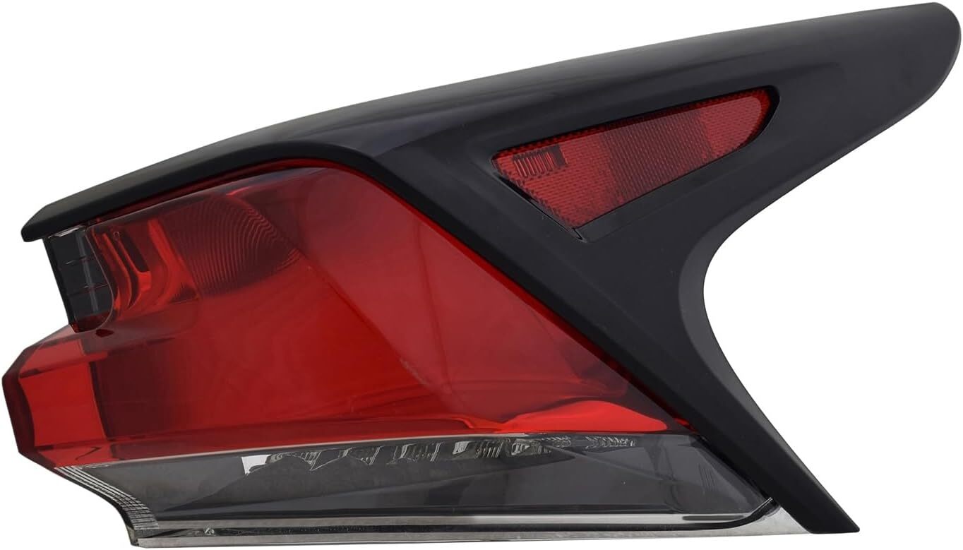 Passenger-side exterior taillights are compatible with 2018-2021 for Lexus NX300 LED components.