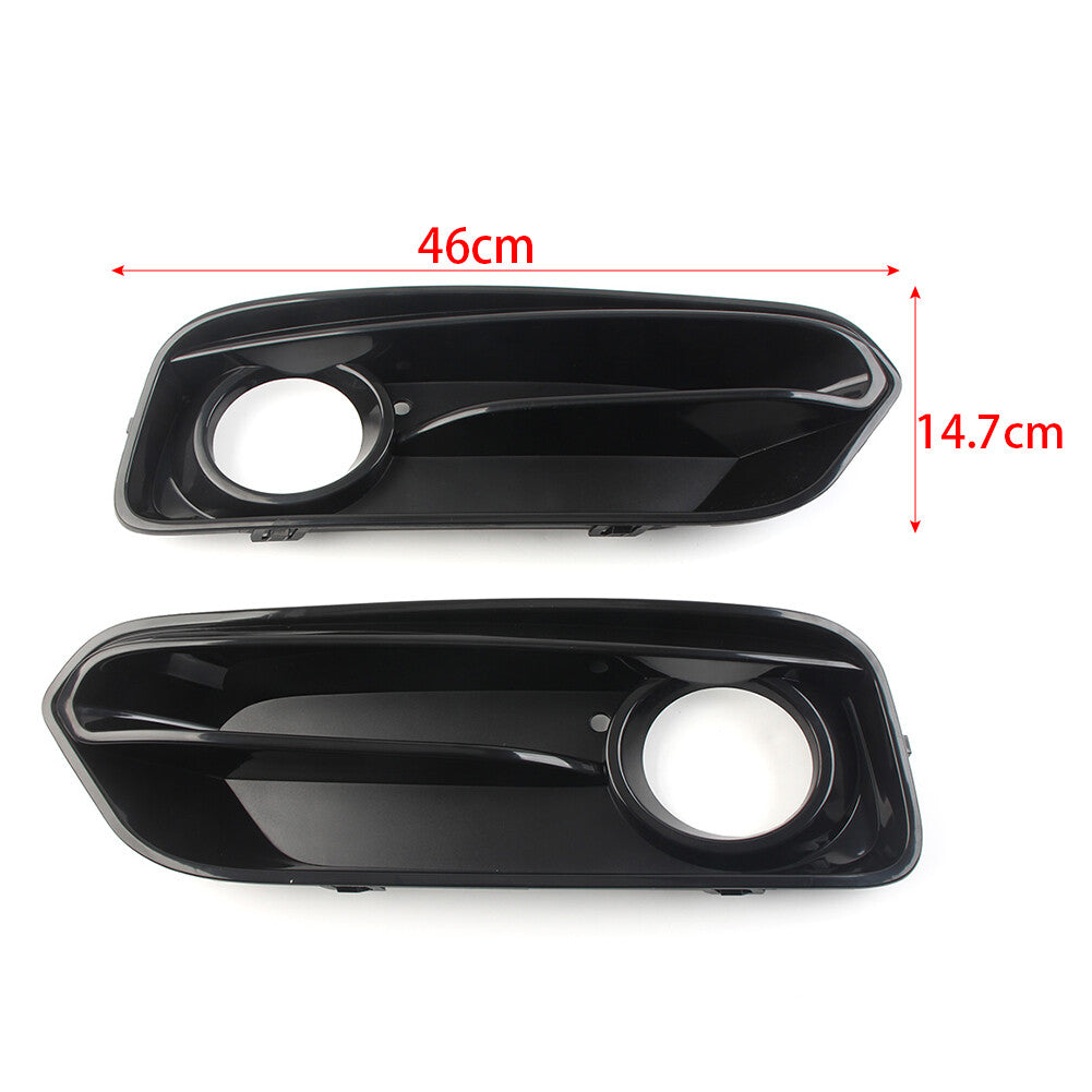 Front Bumper Fog Light Grilles Cover for BMW 1 Series F20 F21 LCI Sport 2014-19