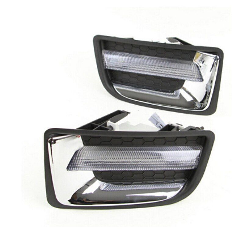 2-piece LED DRL Daytime Running Lights Fog Lights for ISUZU D-MAX (2014-2017)