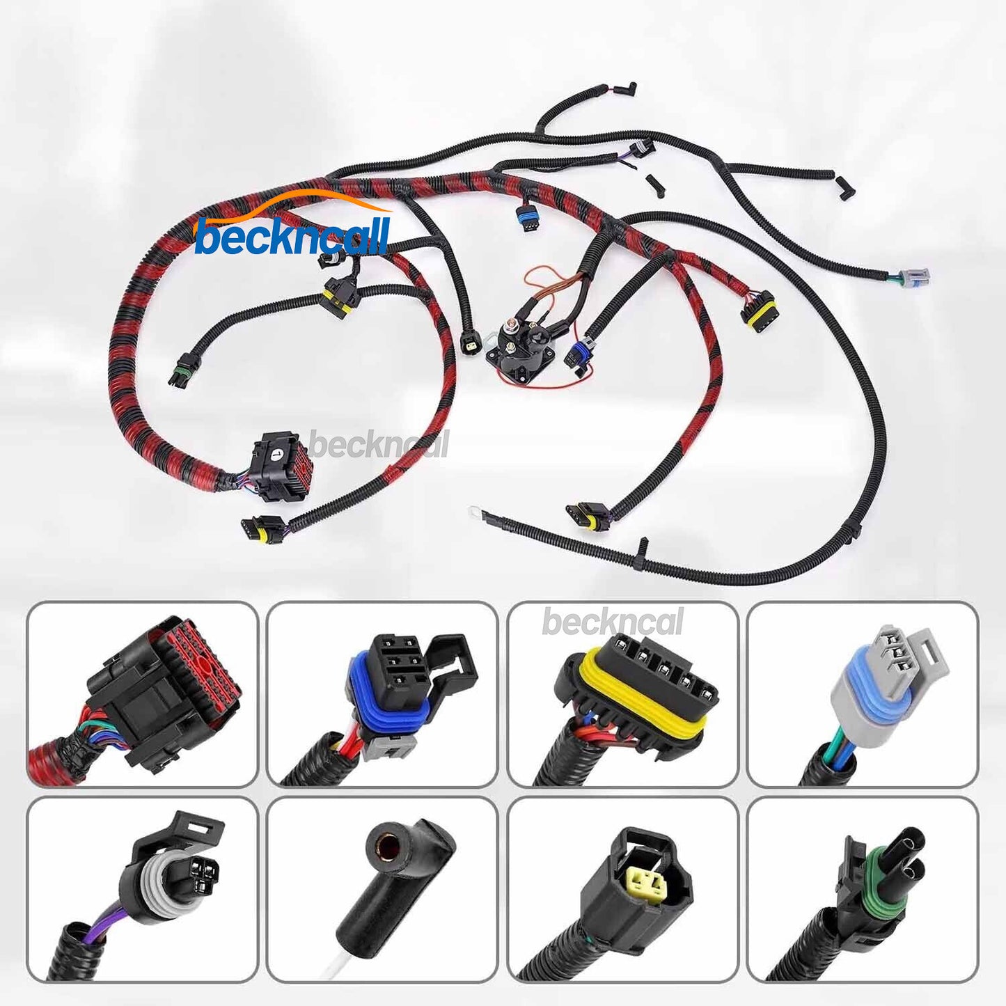 for Ford F250, F350, F-Super Duty 1997 7.3L 1pc Engine Wiring Harness Assembly