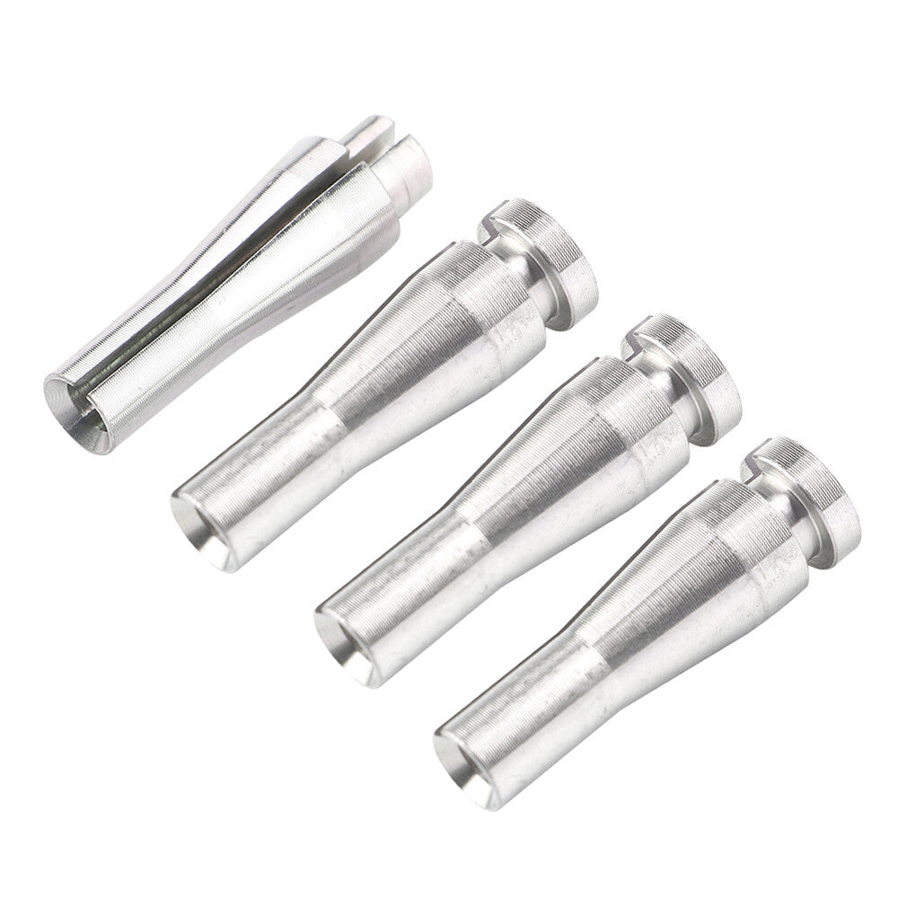 4-Piece for Ford Rear Door Latch Cable Repair Kit, F-Series Extended for F150, F250 F350, Silver