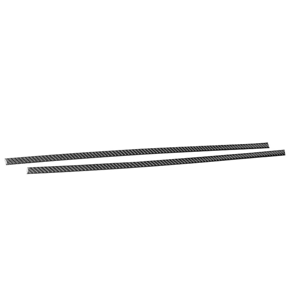 Carbon Fiber Rear Door Decorative Strip Trim Cover for Subaru Forester 2005-08