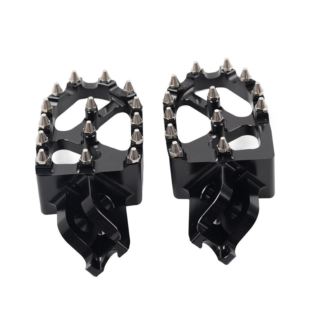Dirt Bike Footpegs Foot Pedals for Honda CR250 CRF250R for Kawasaki KX250 KX450