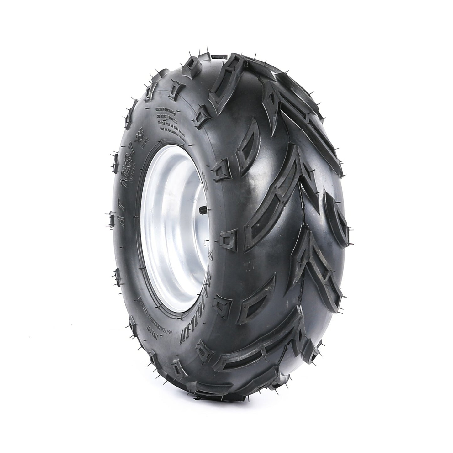 2-pack 16x8-7 tires, wheels, rims, 3 studs, 16x8x7 all-terrain vehicle, four-wheel go-kart, Taodao cooler 125