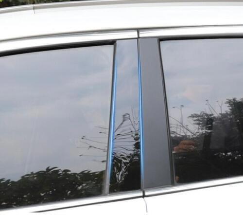 for Cadillac XT4 19-2023 Piano Black Pillar Posts Door Window Molding Strip Trim