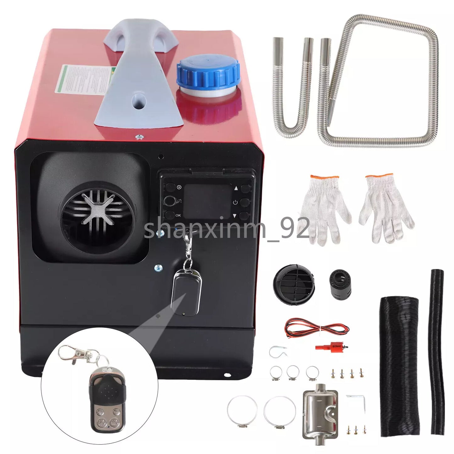 Diesel Air Heater All-in-one 12V 8KW LCD Thermostat Boat for Car Truck