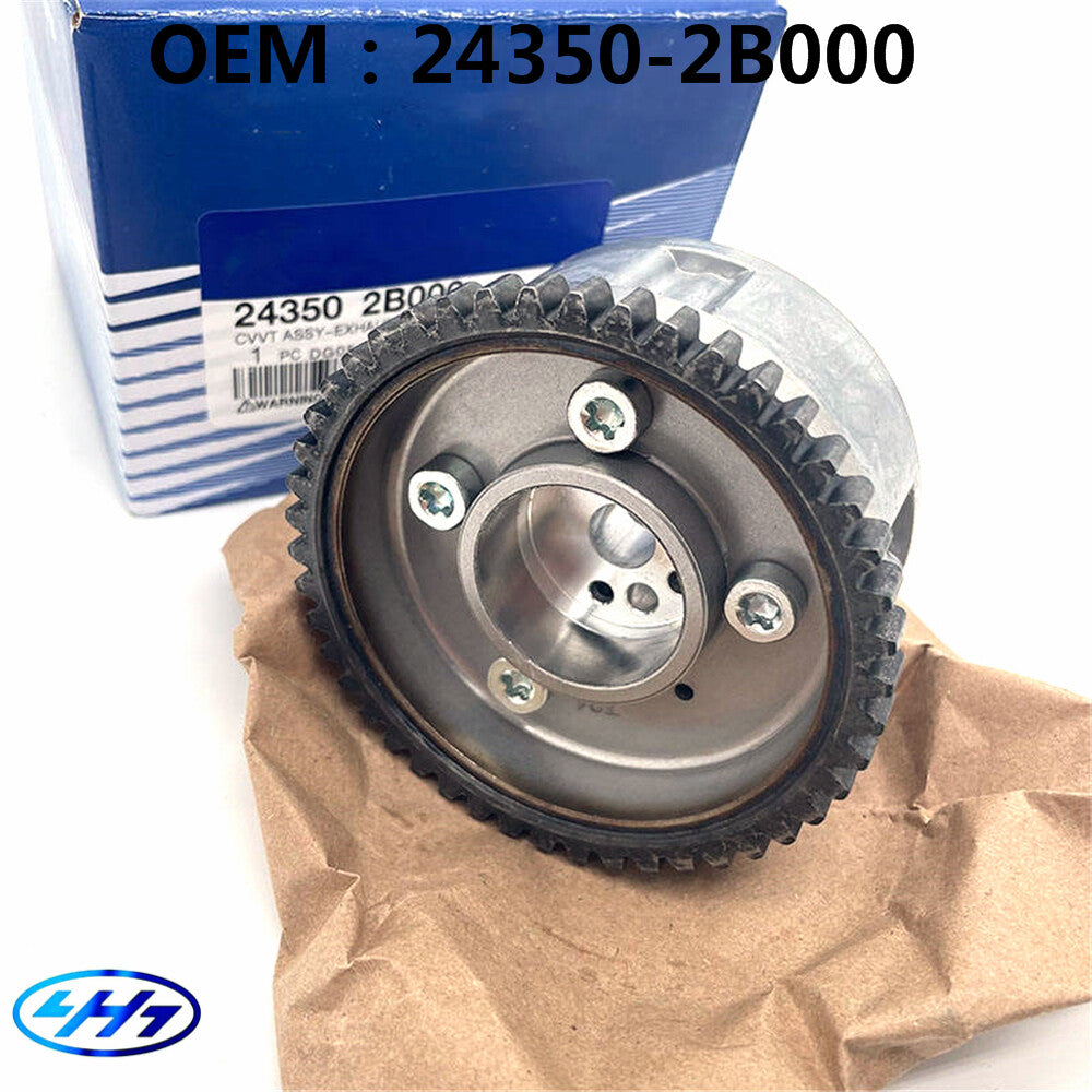24350-2B000 NEW Engine Timing Camshaft Gear CVVT for Hyundai for Kia 1.4L 1.6L