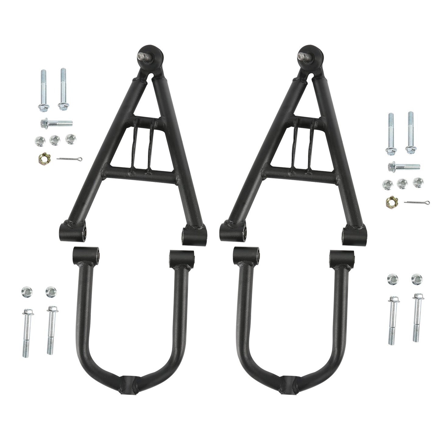 Upper and lower control arm steering spindle 4-screw wheel hub kit for four-wheel ATV go-karts