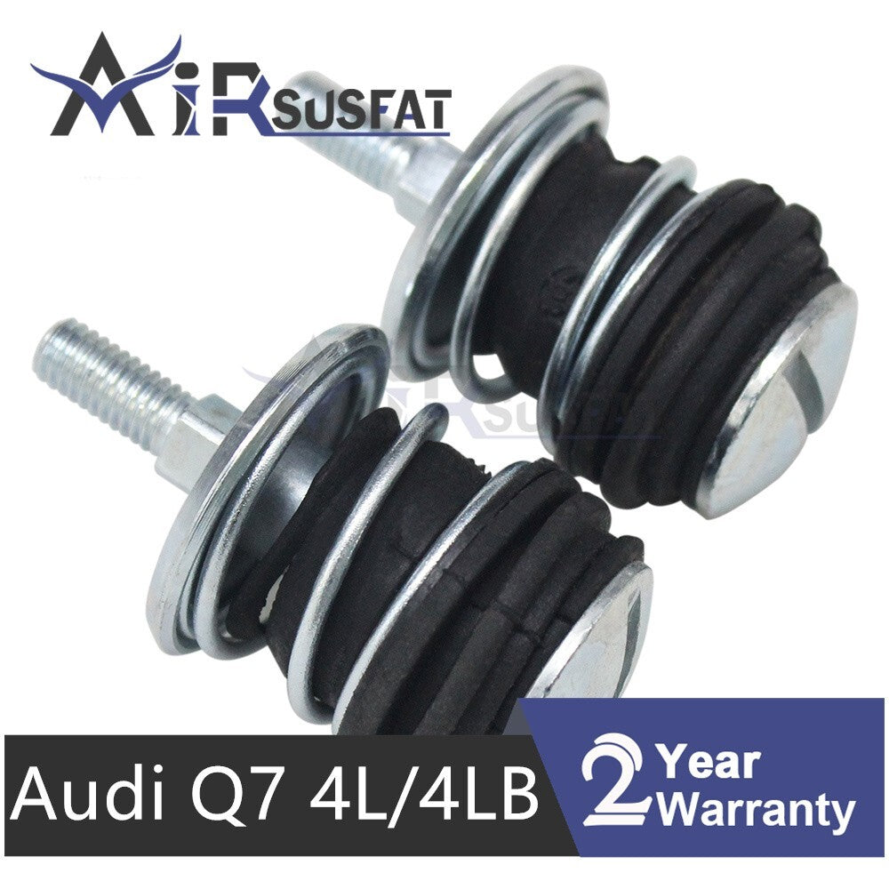 2 Air Suspension Compressor Pump Rubber Mounts Kits for Audi Q7 4L/4LB 2006-2015