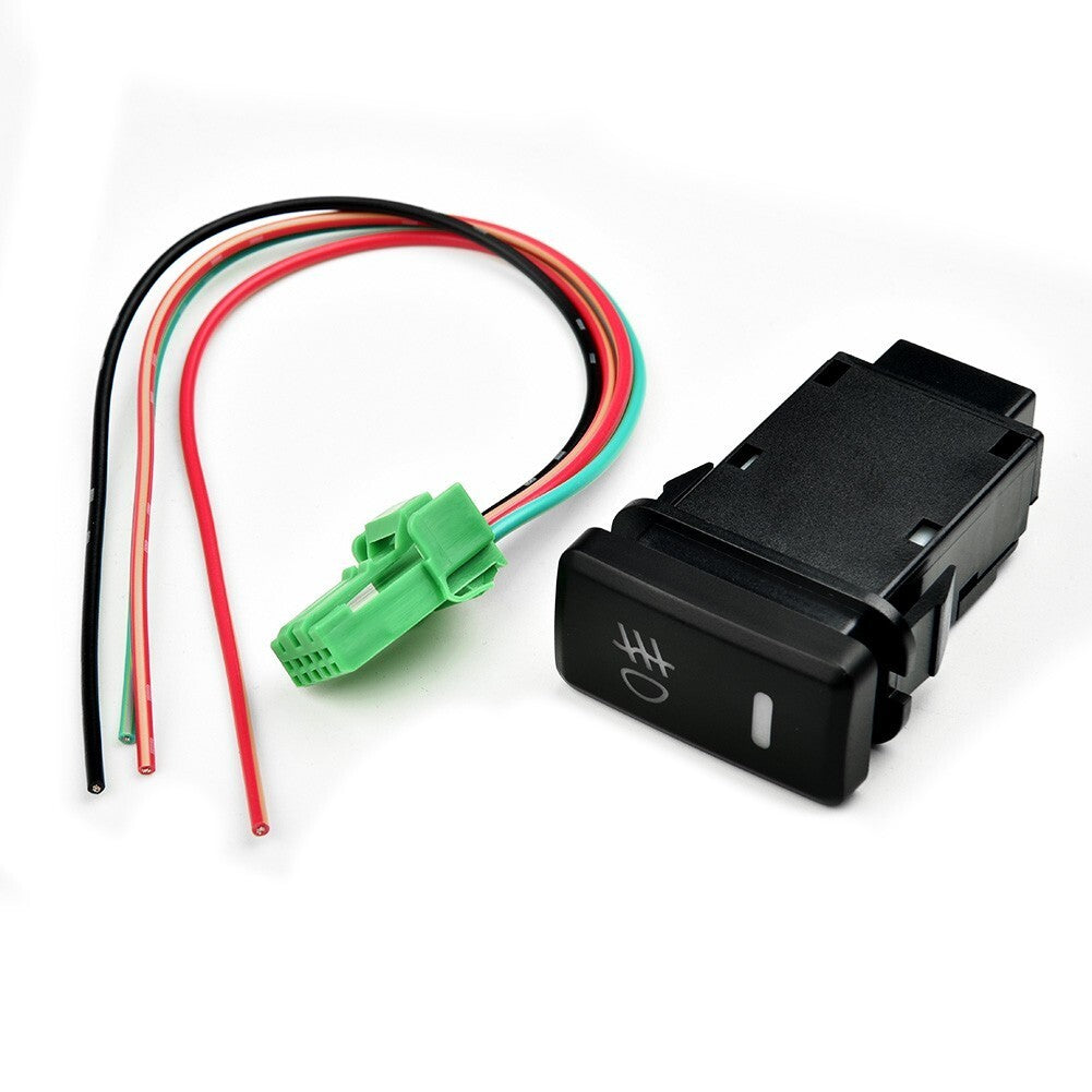 12V factory-style fog light push-button switch for Toyota vehicles