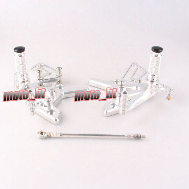 for Kawasaki Z750 2004 2005 2006 Black CNC Motorcycle Rearsets Foot pegs