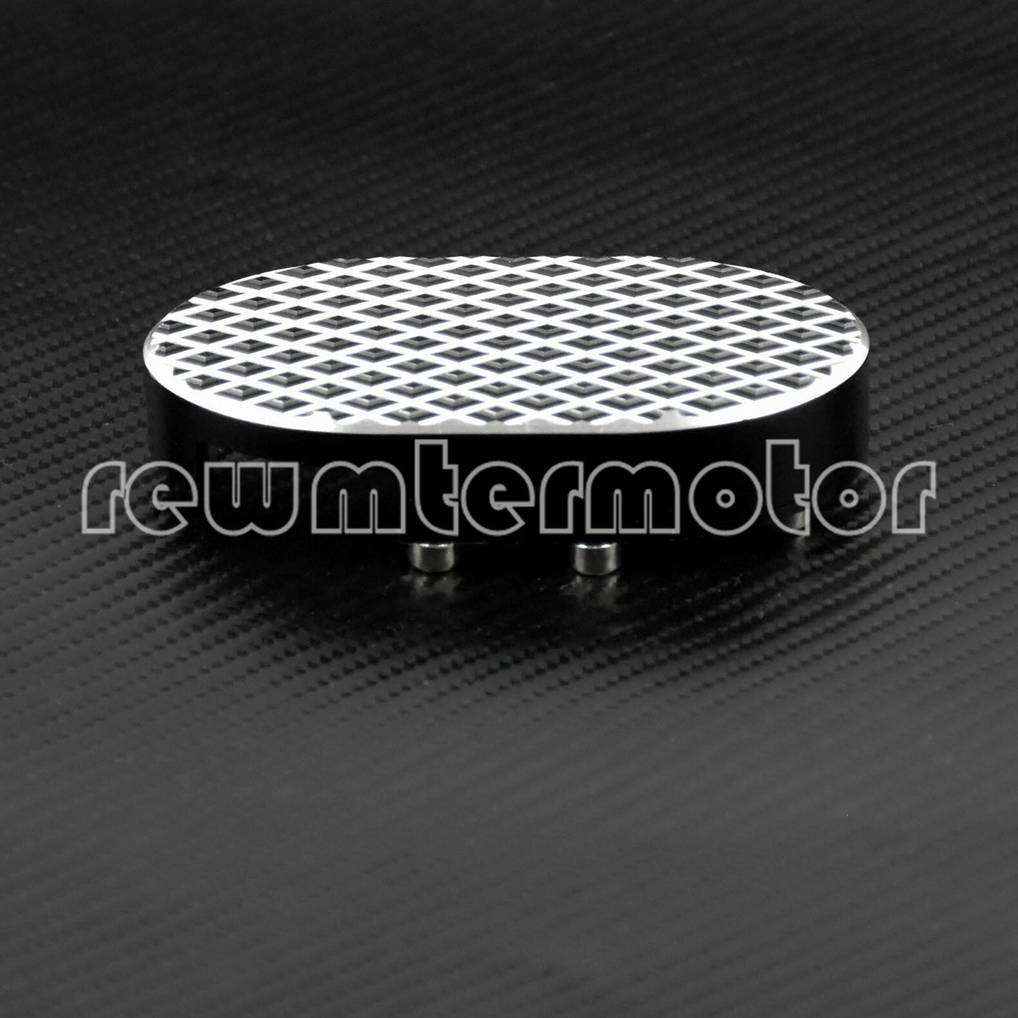 Chrome Granular Brake Pedal Pad Cover Footpeg Fit for Harley Sportster Fat Bob