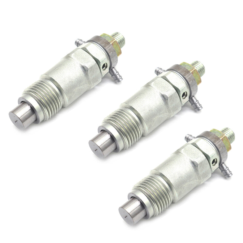 3-piece fuel injector kit for Kubota D1302, D1402, V1702, V1902, new fuel injectors 15271-53000