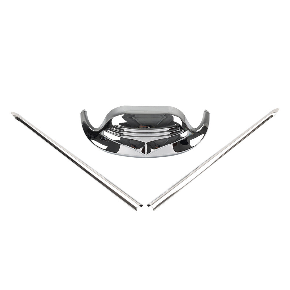 Front Mudguard Tip w/Spear Trim Kit for Harley Road King Electra Glide FLSTC