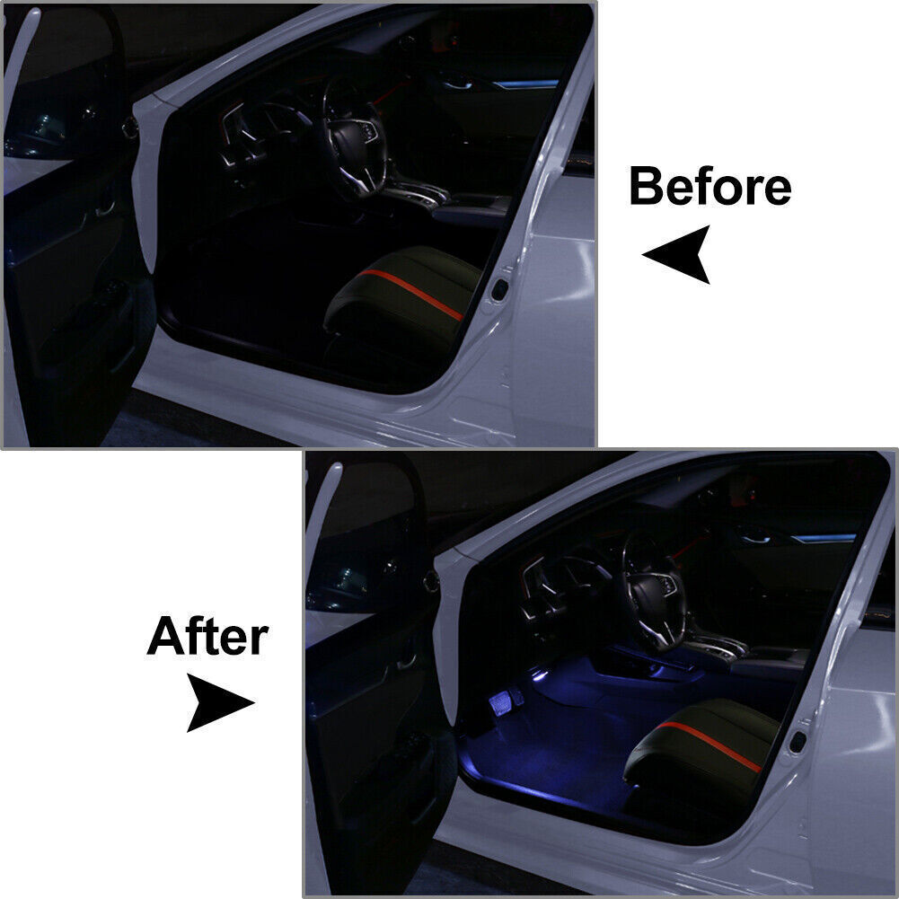 2pcs LED Interior Ambient Lights for Honda for Civic 2016-2021