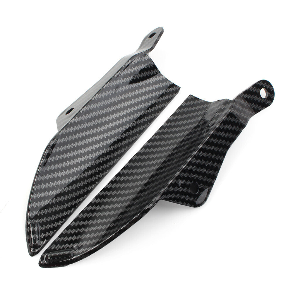 Front Headlight Side Fairing Left Right Carbon Fiber Fit Daytona 675 2006-2012