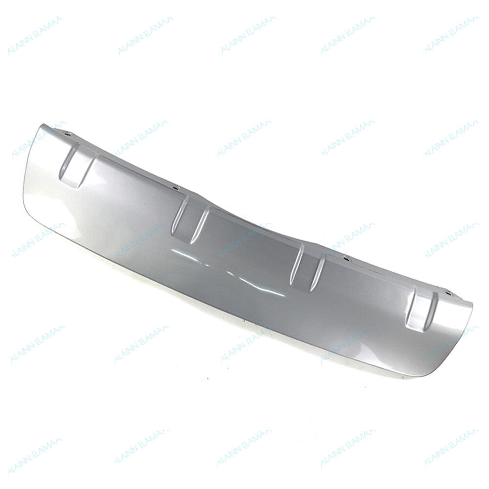 Rear Bumper Protector Cover Plate r Fit for Land Rover Discovery 2017-21,Silver