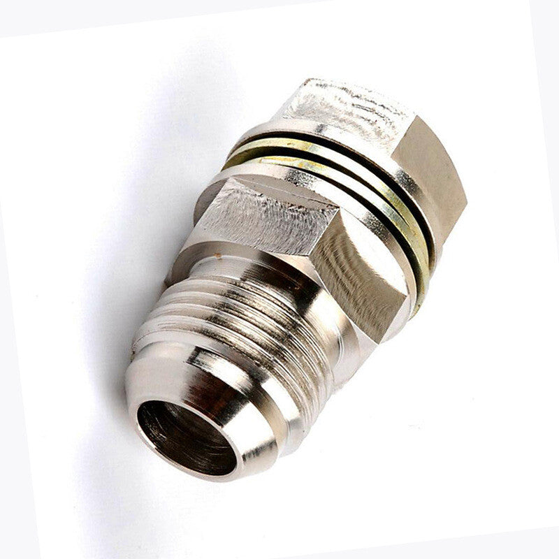 1-piece set of automotive turbo oil pan adapter return drain plug 10 AN to M18x1.5 mm non-welded