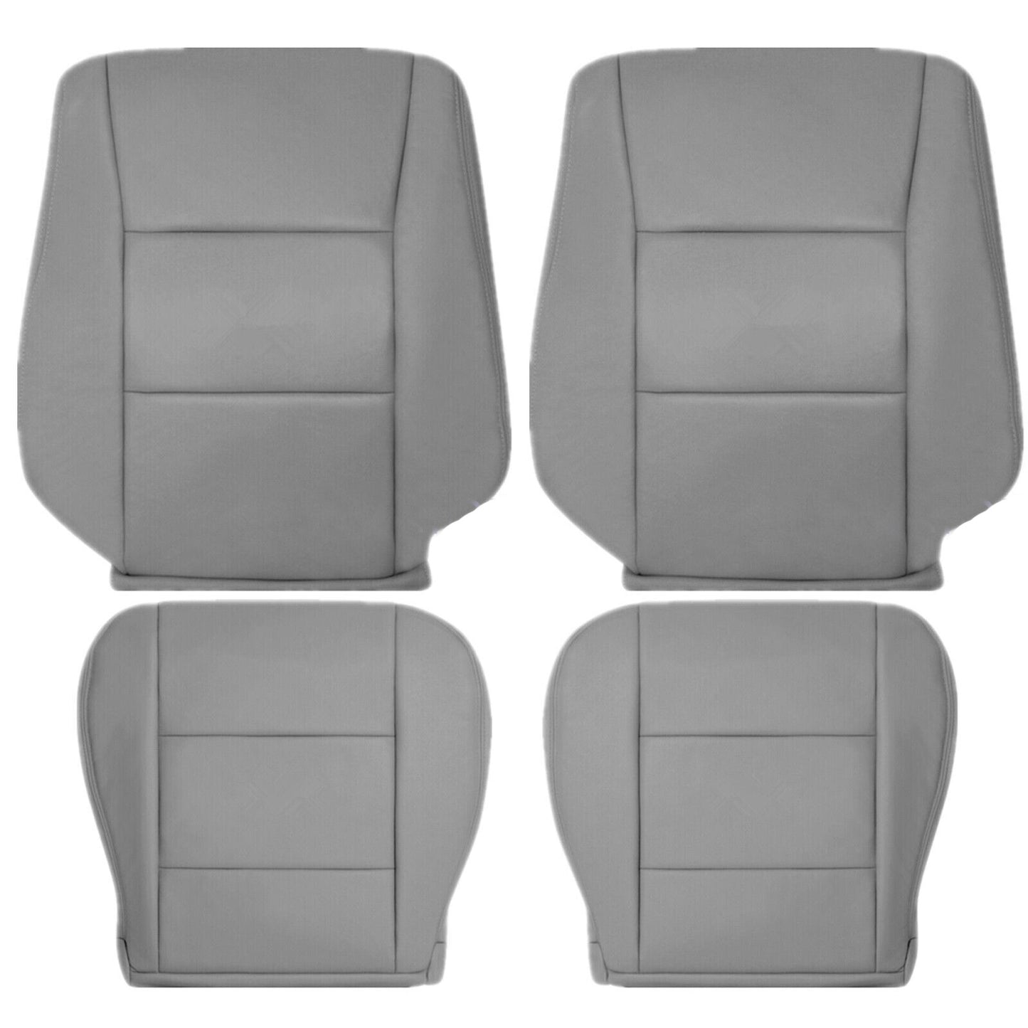for Toyota for Land Cruiser 1998-2007 4PCS/Set Driver Passenger Leather for Seat Cover