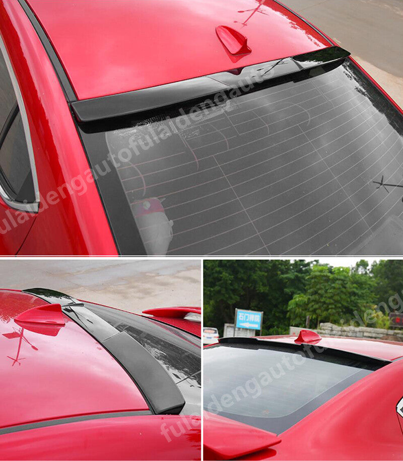for Mazda 3 Axela sedan 2014-2018 Roof Window Visor Spoiler Wing Fuel Efficiency