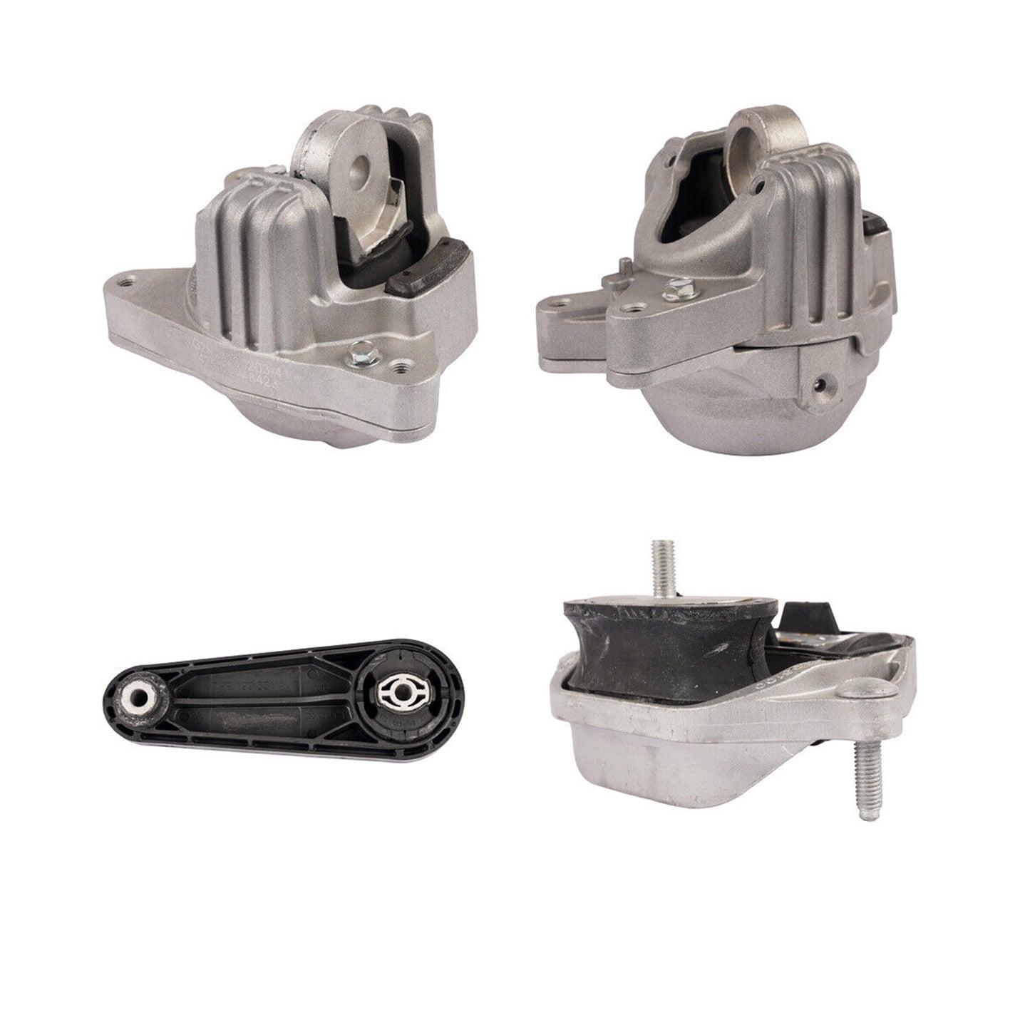 4X Engine Trans Mount Set for Porsche Macan 95B 3.0L 94637505740 94637505840