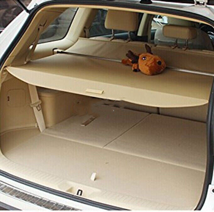 1X Beige Retractable Cargo Cover Rear Trunk Shade for Toyota Highlander 2014-19