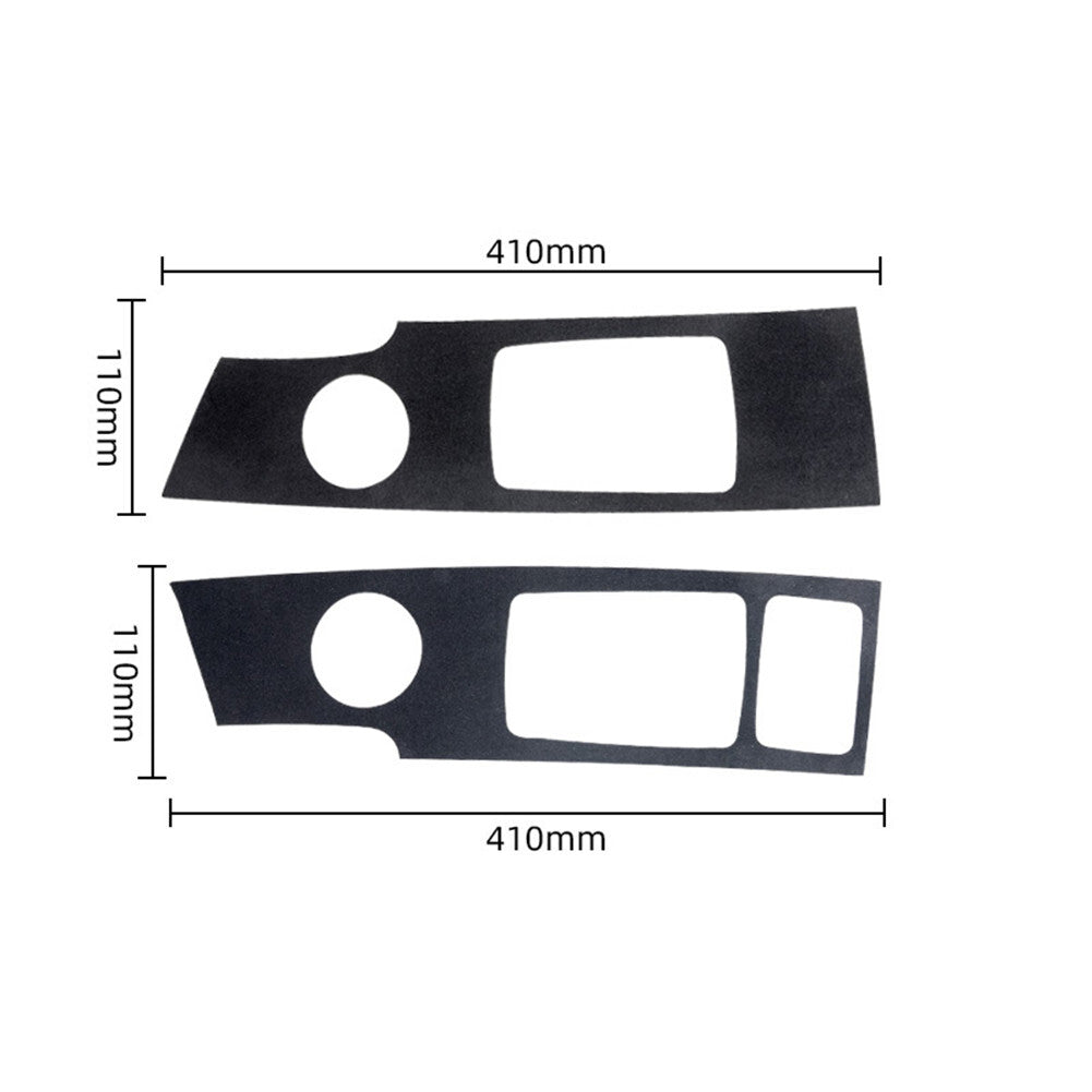 2X Suede Leather Side Air Outlet Panel Trim Cover for Honda CR-V CRV 2007-2011